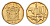 ЮАР 10 центов 1996 герб, цветок алоэ KM 161 сталь плакированная бронзой UNC 4694-725