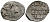 Русское Царство денга 1547-1584 Иван IV Васильевич, Московский  монетный двор, 0,34 ГР ГиК №61 серебро 262-1541