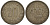 Греция 20 лепта 1895 А, король Георг I (1863-1913) KM 57 медно-никель 4538-953