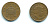 Великобритания 1 пенни 2002 Елизавета II (1952-2022) KM 986, Spink 4710 (B5) сталь плакированная медью 540-229