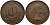 Великобритания 1/2 пенни 1956 Елизавета II (1952-2022) KM 896, Spink 4158 бронза 51-2037