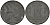 Бельгия 1 франк 1942 Belgique - Belgie, Леопольд III (1934-1947), германская оккупация, Вторая мировая война KM 127 цинк 4161-435