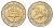 Германия 2 евро 2007 J, 50 лет подписанию Римского договора KM 259 биметалл UNC 1096-1-41