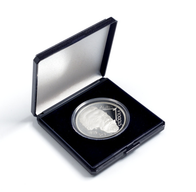 Словакия 10 евро 2009 Аурель Стодола (1859-1942), 150 лет со дня рождения KM 108 серебро PROOF 7-5-5-20