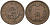 Япония 1 сен 1880 год 13, император Мицухито (Мэйдзи) (1867-1912) KM 17.2 медь 4140-1022