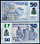 Нигерия 50 найра 2009 жители Нигерии, рыбак, 6 цифр в номере Pick 40 a (2-1)  пластик  UNC (пресс) 7199-13-3