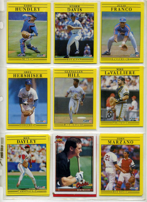 США КАРТОЧКИ БЕЙСБОЛЬНЫЕ 9 штук разных 7501-47