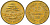 Ливан 25 пиастров 1975 KM 27.1 никель латунь UNC 4582-624