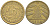 ГЕРМАНИЯ 10 РЕНTЕНПФЕННИГОВ 1924 D KM 33, J. 309, Weege 8 алюминиевая бронза 210-317