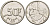 БЕЛЬГИЯ 50 ФРАНКОВ 1987 BELGIE, БОДУЭН I (1951-1993) KM 169 никель 4391-151