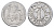 Турция торговый жетон 1934 диаметр 23 мм, вес 1,6 гр алюминий 4670-925