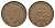 ЮАР 1 пенни 1946 Георг VI (1936-1952) KM 25 бронза 4526-412