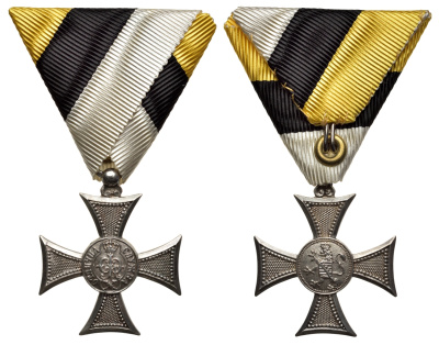 Болгария орден 1899-1918 за войсковую службу (10 лет) серебро 3831-311