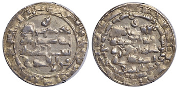 Арабская империя 1 динар 398 (AD 1007) пост-Абасидская династия, Баха аль Даулах абу Наср Феруз ибн Абдул (АН 379-403. AD 989-1012), вес 3,86 г электр, золото 00-821-81