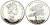 Остров Мэн 1 крона 1994 Отто Лилиенталь KM 417a серебро PROOF 1530-1324