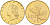 Италия 20 лир 1994 R, дубовый лист KM 97.2 алюминиевая бронза  UNC  4594-918
