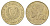 Кипр 20 центов 1990 Зенон Китийский KM 62.1 никель латунь UNC 4652-352