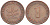 ФРГ 1 ПФЕННИГ 1950 J KM 105, J. 380 сталь плакированная медью 116-342