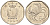 Мальта 5 центов 1991 краб KM 95 медно-никель 4387-1041