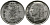 БЕЛЬГИЯ 5 ФРАНКОВ 1977 BELGIQUE KM 134.1 медно-никель 98-652