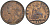Великобритания 1/2 пенни 1872 Виктория (1837-1901) KM 748.2, Spink 3956 бронза 4584-315