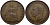 Великобритания 1 пенни 1946 Георг VI (1936-1952) KM 845, Spink 4114 бронза 4607-812