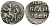 Великое Княжество Московское денга 1535-1547 Иван IV Васильевич, Тверской монетный двор, 0,34 грамм ГиК №67 серебро    262-1318