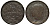 Греция 10 лепта 1878 К, король Георг I (1863-1913) KM 54 медь 4536-641