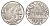 Кобленц 1/2 марки 1921 Funck 80.9A, Men05 4526.18, Men18 5727.18/20 сталь UNC 4637-1134