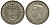 Новая Зеландия 1/2 кроны 1941 Георг VI (1936-1952) KM 11 серебро 272-1022