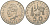 Французская Новая Каледония 50 франков 2009 хижина среди сосен и пальм, (IEOM) KM 13a, Schoen 15a, Lec 128i медно-никель 115-834