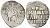 Русское Царство копейка 1547-1584 Иван IV Васильевич, Новгородский  монетный двор, 0,68 ГР ГиК №77 серебро 262-261