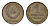 СССР 1 копейка 1990 Y 126a латунь 4684-545