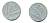 ИТАЛИЯ 10 ЛИР 1951 R, ПЛУГ KM 93 алюминий 3999-1244