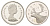 Канада 25 центов 1981 Елизавета II (1952-2022), олень KM 74 никель PROOF 441-335