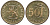 Финляндия 50 пенни 1984 N KM 48 алюминиевая бронза UNC 259-636