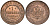 РОССИЯ 1 КОПЕЙКА 1913 СПБ, НИКОЛАЙ II KM 9.2, Биткин 260 медь 51-1922