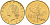 Италия 20 лир 1995 R, дубовый лист KM 97.2 алюминиевая бронза  UNC  4594-942