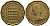 Великобритания 3 пенса 1964 Елизавета II (1952-2022) KM 900, Spink 4153 никель латунь 4393-1246