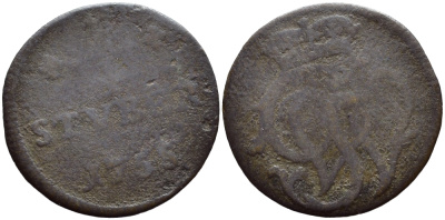 Вид, Рункель 1/4 штюбера 1755 KM 3 медь 261-1611