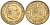 Испания 2,5 песеты 1953 (56) Франциско Франко (1939-1975) KM 785 алюминиевая бронза 4610-621