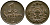 Латвия 1 сантим 1935 первая Республика (1918-1939) KM 1 бронза 86-242