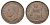 Великобритания 1 пенни 1944 Георг VI (1936-1952) KM 845, Spink 4114 бронза 4536-944