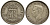 Великобритания 6 пенсов 1945 Георг VI (1936-1952) KM 852, Spink 4084 серебро 4538-554