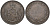 Румыния 5 бани 1867 монетный двор Watt&Co, Кароль I как принц (1866-1881) KM 3.2 медь 93-312