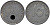 ГЕРМАНИЯ 10 РЕЙХСПФЕННИГОВ 1942 D KM 101, J. 371 цинк 4401-641