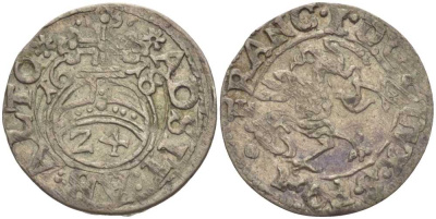 Померания, Кольберг, Камминское епископство 1/24 талера 1618 Герцог Франц (1602-1618) серебро 650-1234