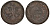 Россия деньга 1737 Анна Иоанновна (1730-1740) Биткин 293 медь 45-1057