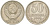СССР 50 копеек 1985 Y 133a.2, Schon 82a медь цинк никель 4159-437