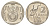 ЮАР 2 ранда 2004 KM 336 медь плакированная никелем UNC 4628-115